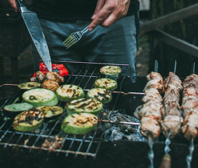 Grilling Zucchini