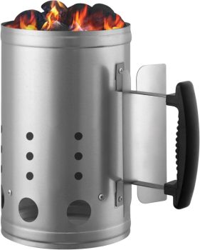 Charcoal Chimney Starter BBQ Grill Lighter