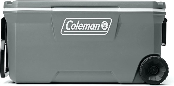 5. Coleman 316 Series Insulated Portable Cooler with Heavy Duty Wheels