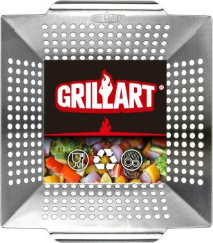 GRILLART Grill Basket Heavy Duty