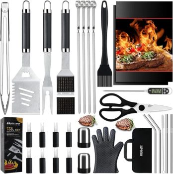 Grilljoy 31PC BBQ Grill Accessories Set