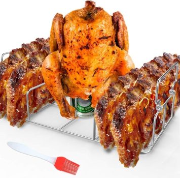 Stainless Steel Beercan Chicken Roaster