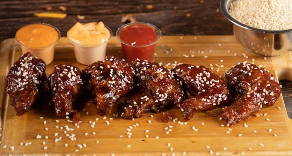 Baked Honey Sesame Chicken Wings